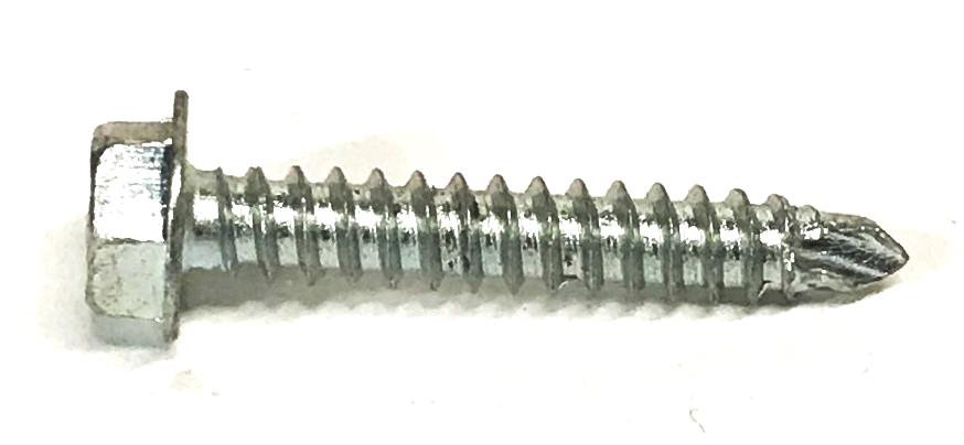 Askew Hardware #10 x 1 inch Self-Drilling Hex Washer Tap Screws [Lot of 375] NOS