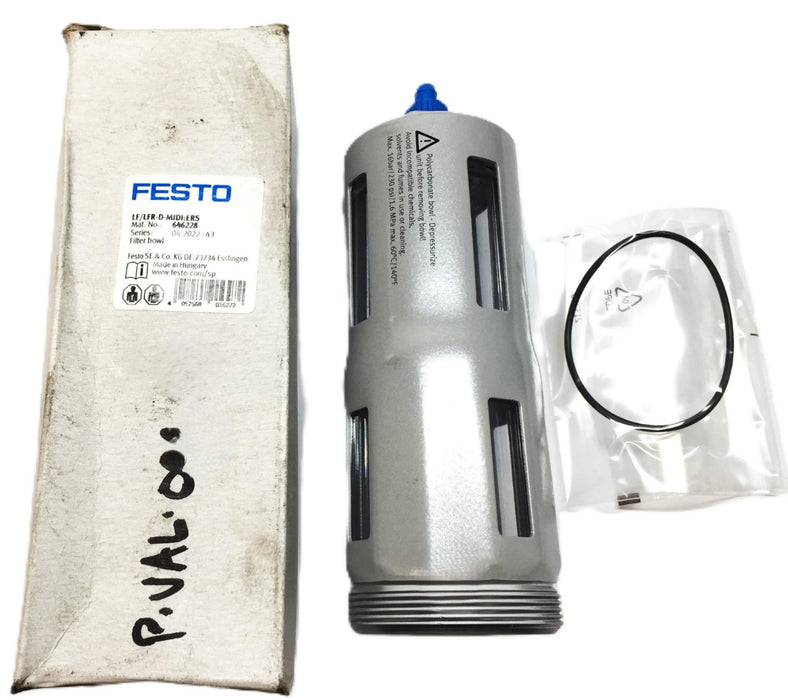Festo Filter Bowl LF/LFR-D-MIDI:ERS (646228) NOS