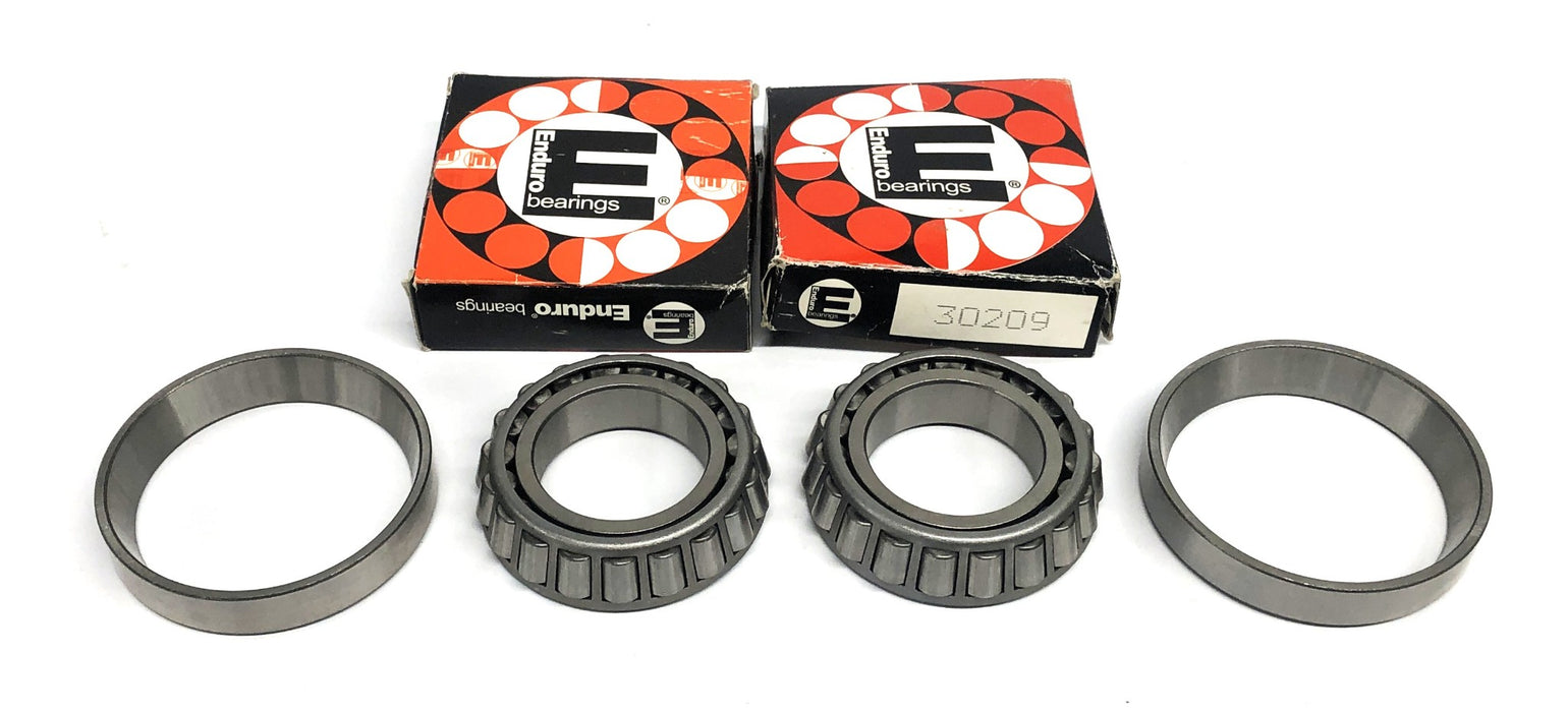 Enduro Tapered Roller Bearing Set 30209 [Lot of 2] NOS