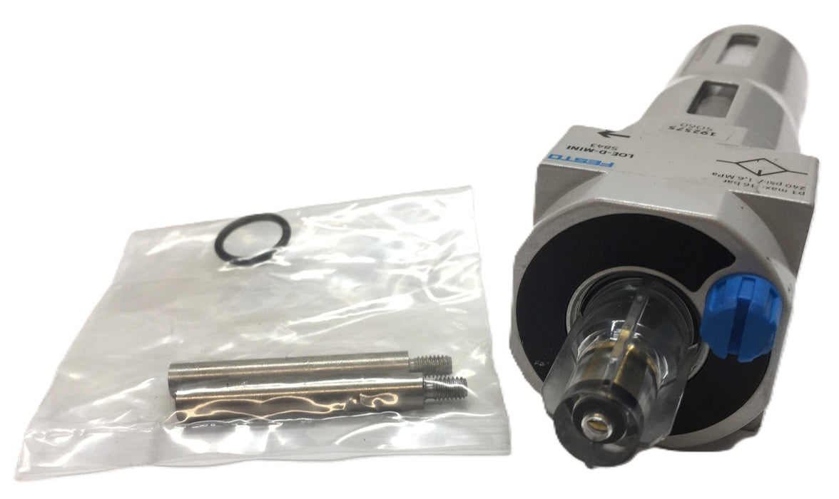 Festo Air Line Lubricator LOE-D-MINI (S843) 192575 (S060) NOS