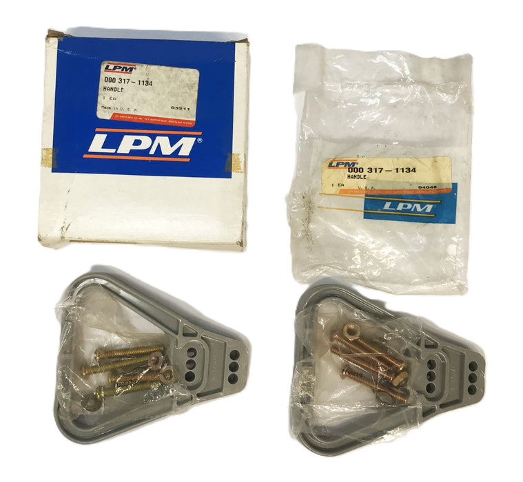 LPM Grey Handle Kit 317-1134 (with 106G7 Hardware Set) [Lot of 2] NOS