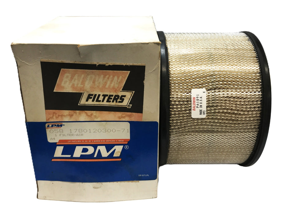 LPM Forklift Air Filter 1750120300-71 NOS