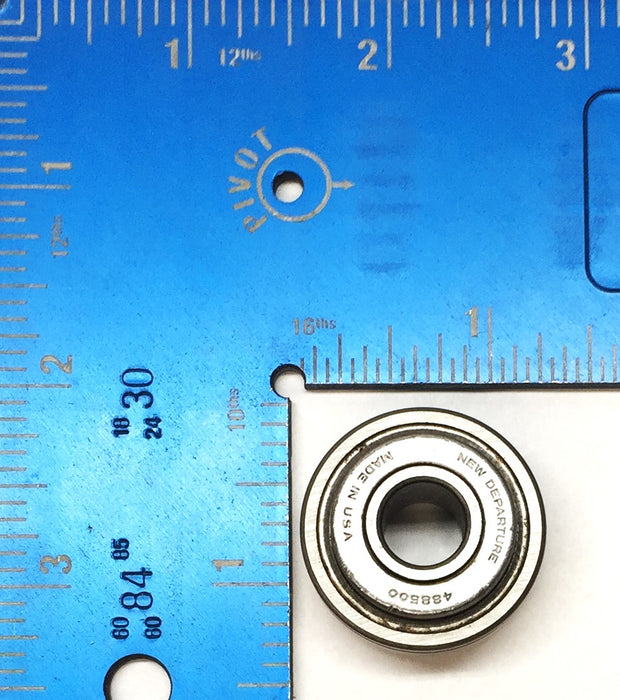 New Departure Roller Ball Bearing (No Box) 488500 NOS