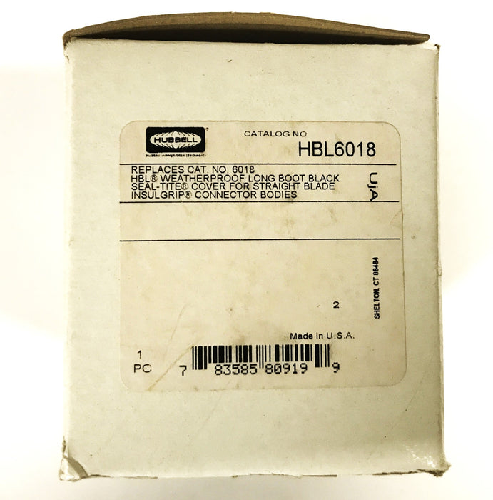 Hubbell Seal-Tite Weather Proof Boot HBL6018 [Lot of 2] NOS