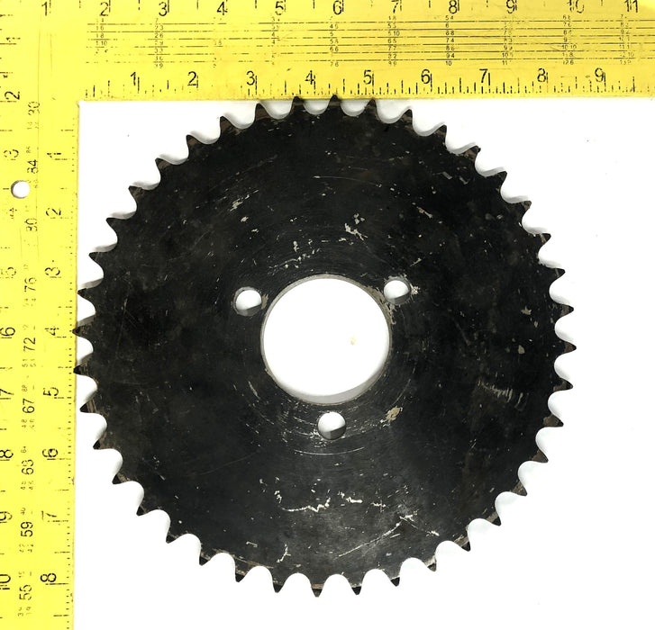 Unbranded 2.14 Inch Bore 40 Tooth Roller Chain Sprocket 50-40 USED