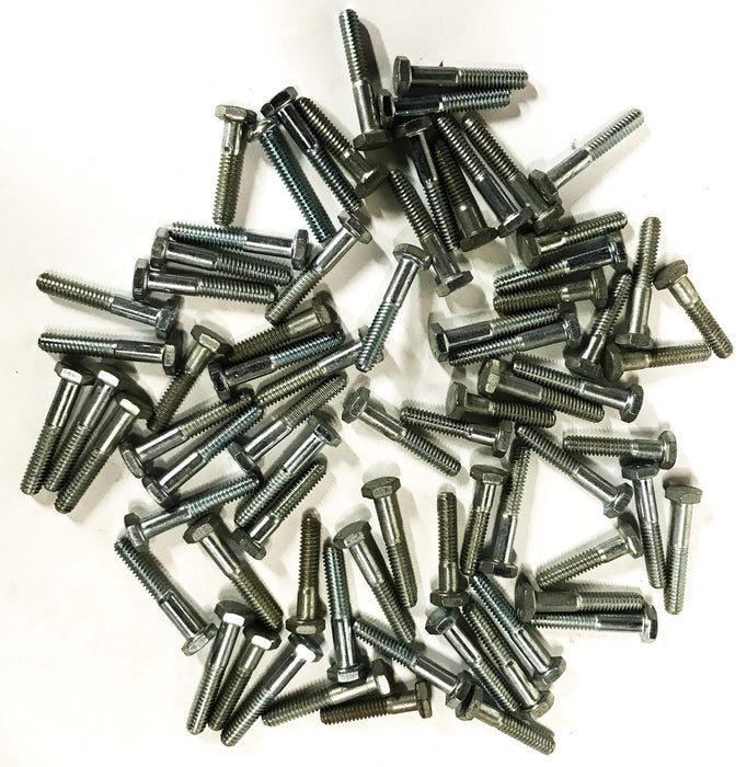 Unbranded 1/4-20 x 1-1/4/1-1/2 inch Hex Head Cap Screw [Lot of 70] NOS