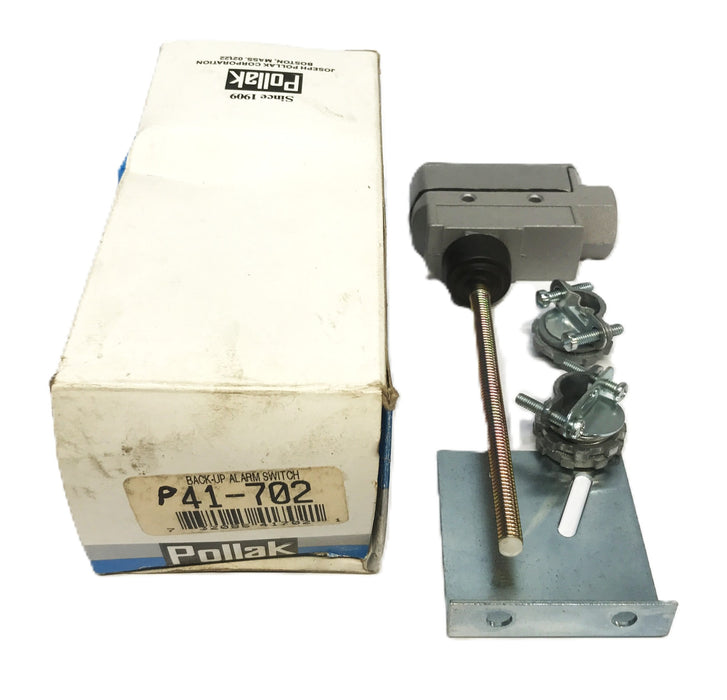 Pollak Backup Alarm Switch with Mounting Bracket P41-702 NOS