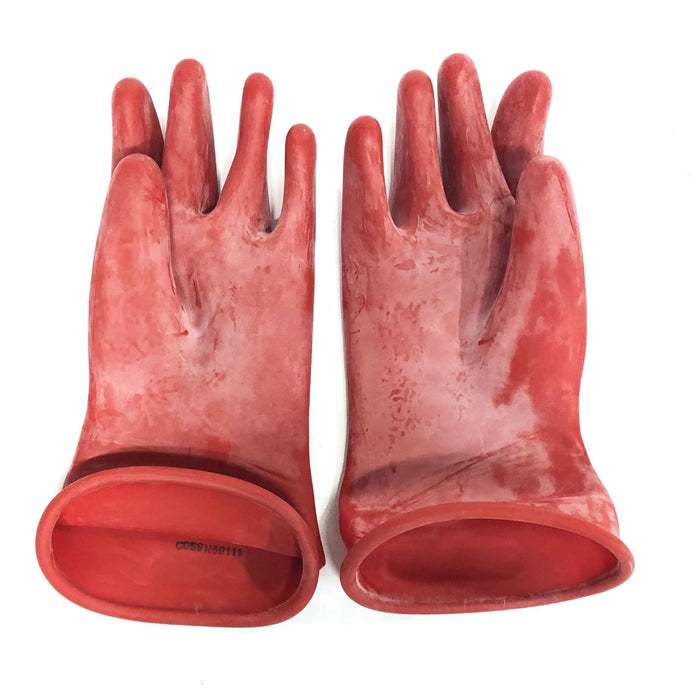 Marigold Class 0 Type I Rubber Insulating Gloves Size 9 ASTM D120 (EN60903) NOS