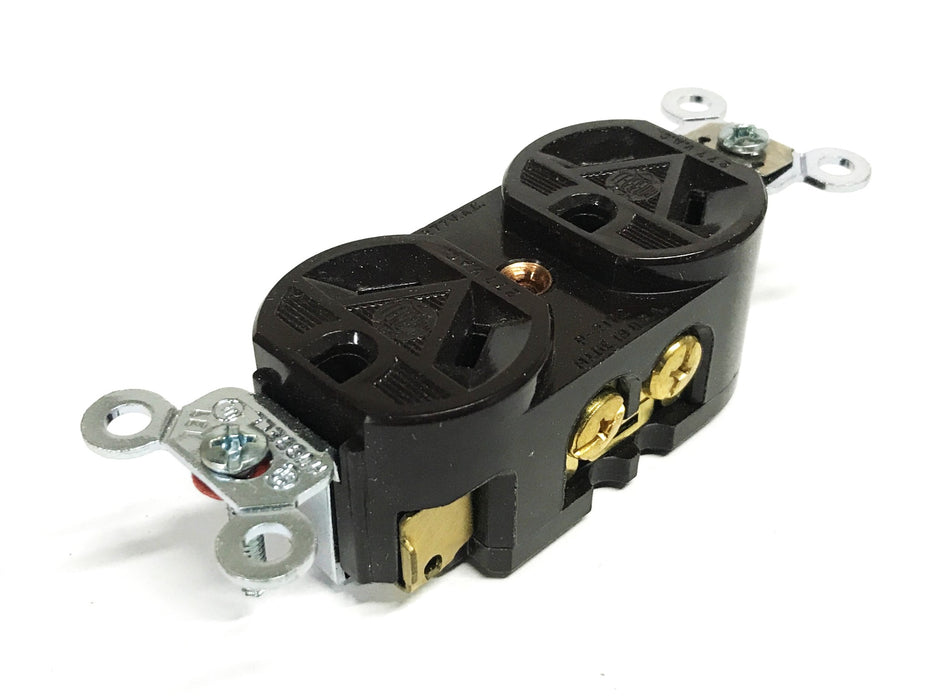 Hubbell 15A 277VAC Straight Blade Duplex Receptacle HBL5302 NOS