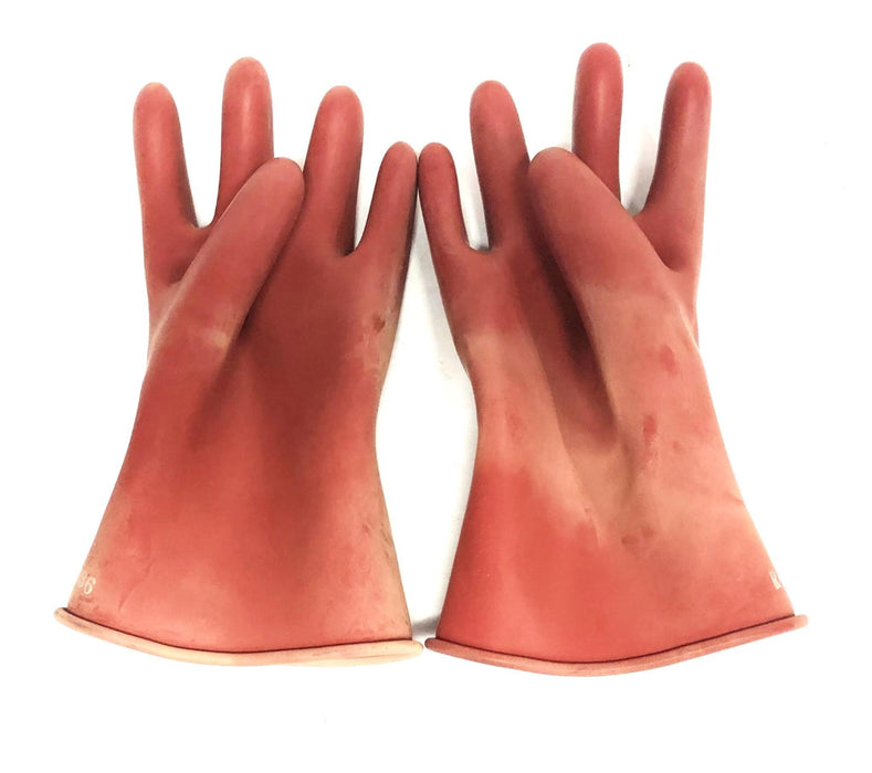 Salisbury Class 00 Type I Rubber Insulating Gloves Size 11 ANSI/ASTM D120 NOS