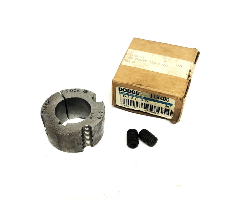 Dodge Split Taper-Lock Bushing 1310X1-1/8 KW (119400) NOS