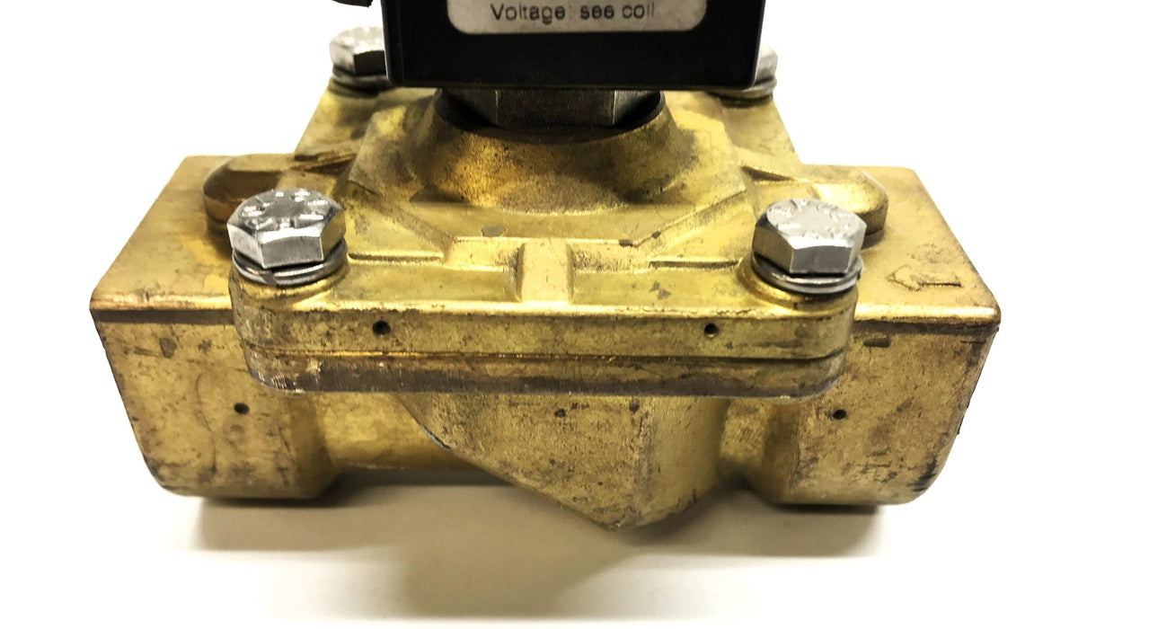 Granzow Brass Solenoid Valve 21HN6K0Y250-HT USED