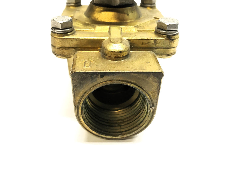 Granzow Brass Solenoid Valve 21HN6K0Y250-HT USED