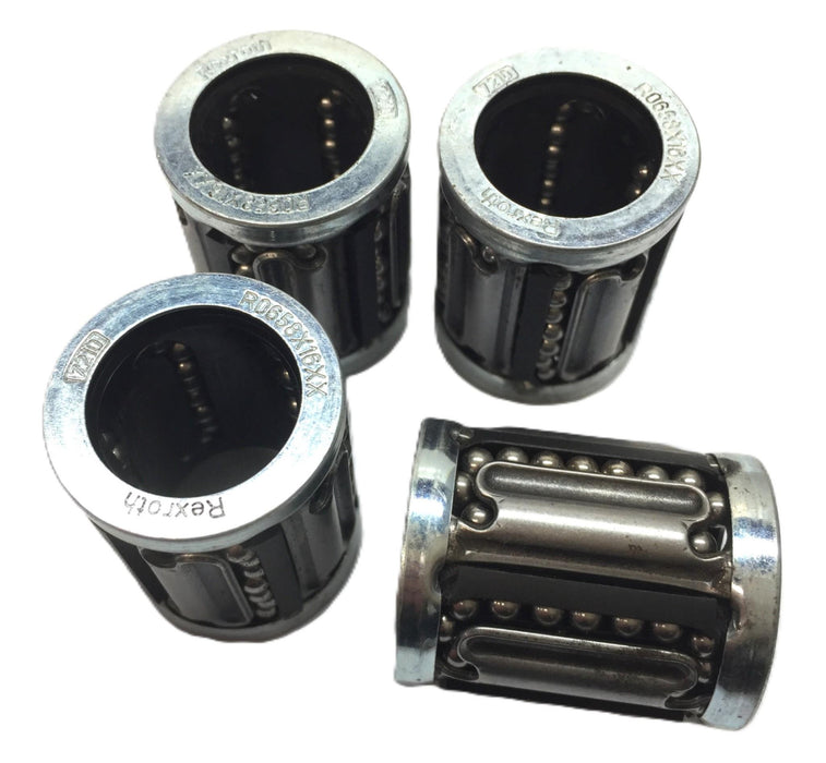 Rexroth Linear Ball Bearing R0658x16xx (7210) [Lot of 4] NOS