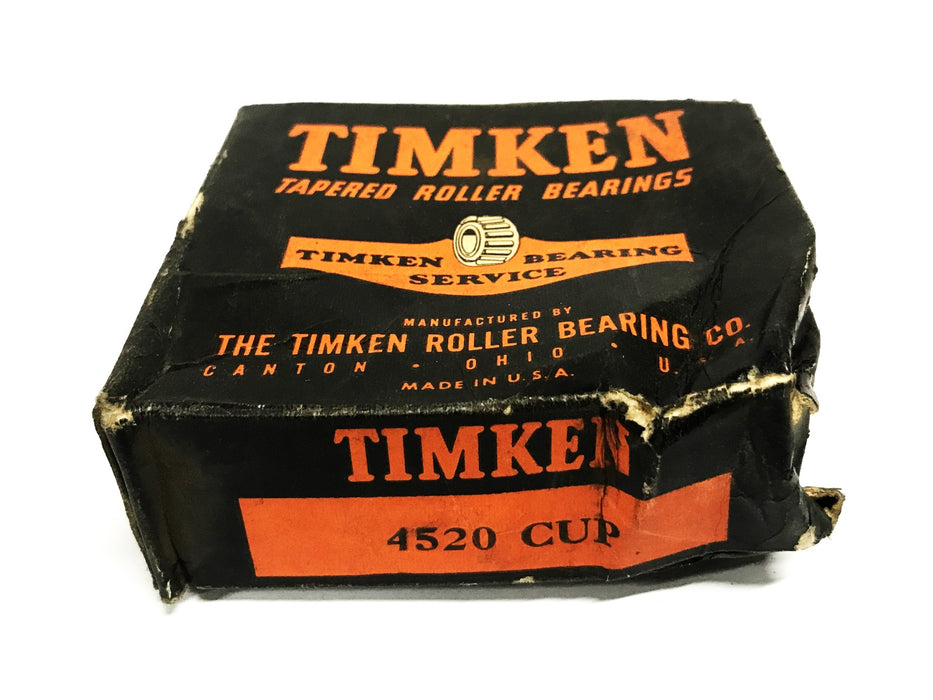 Timken Tapered Roller Bearing Cup 4520 NOS