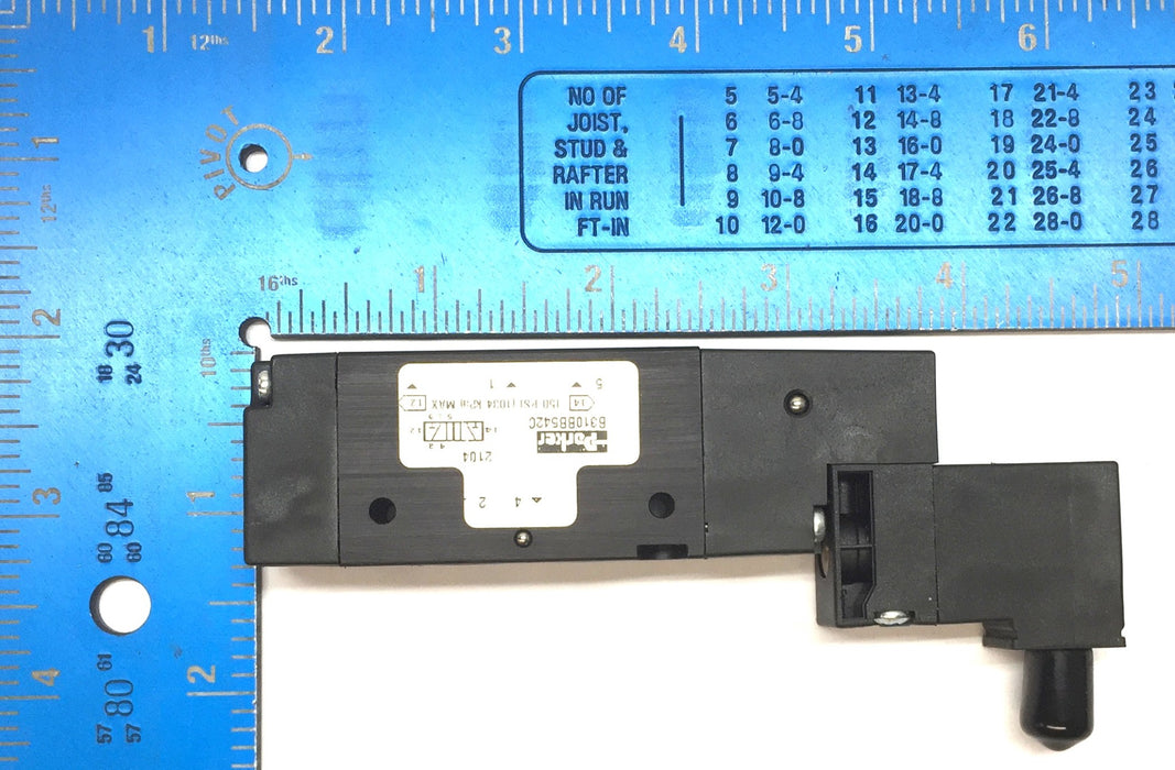 Parker Schrader Bellows 150 psi Solenoid Valve B310BB542C NOS