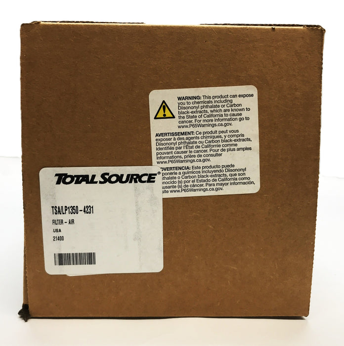 Total Source Forklift Air Filter LP1350-4231 NOS