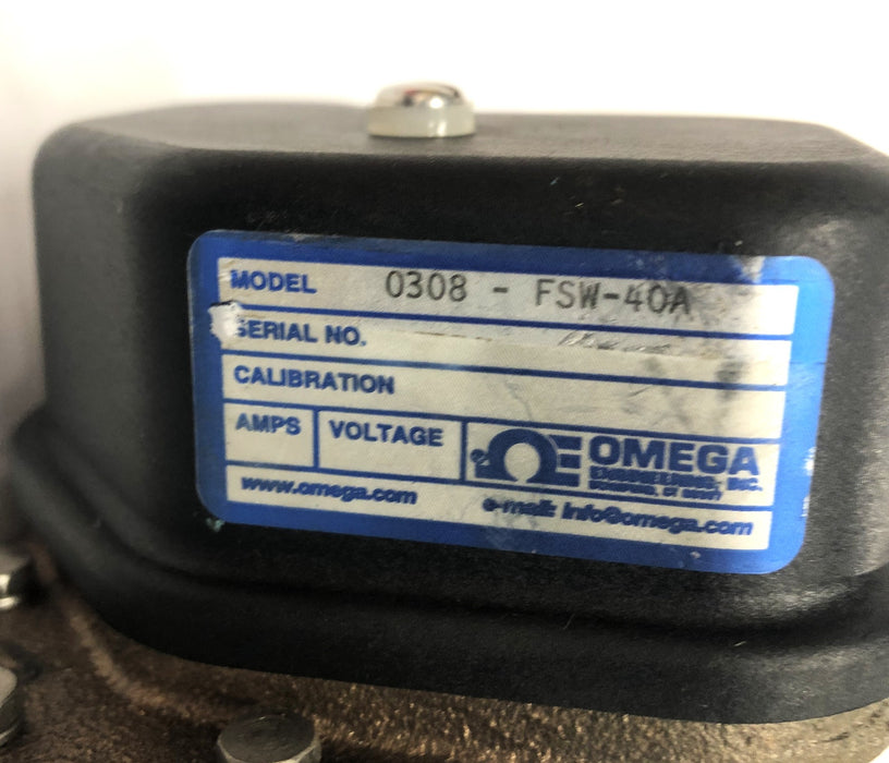 Omega Flow Switch 0308 FSW-40A USED