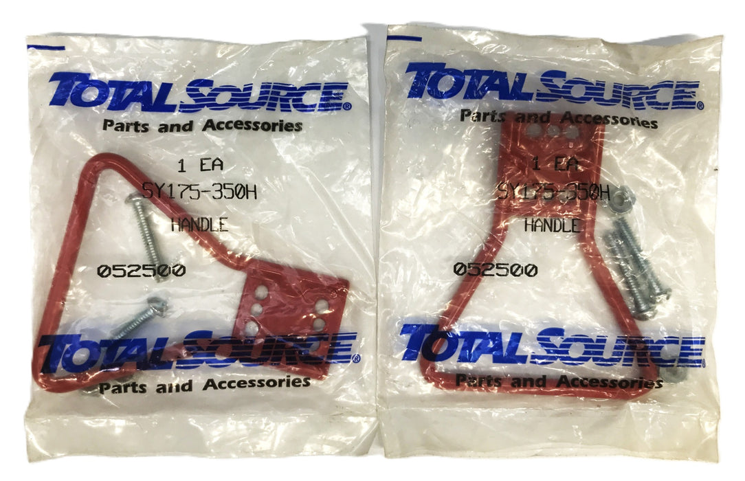 Total Source Orange Metal Handle SY175-350H [Lot of 2] NOS