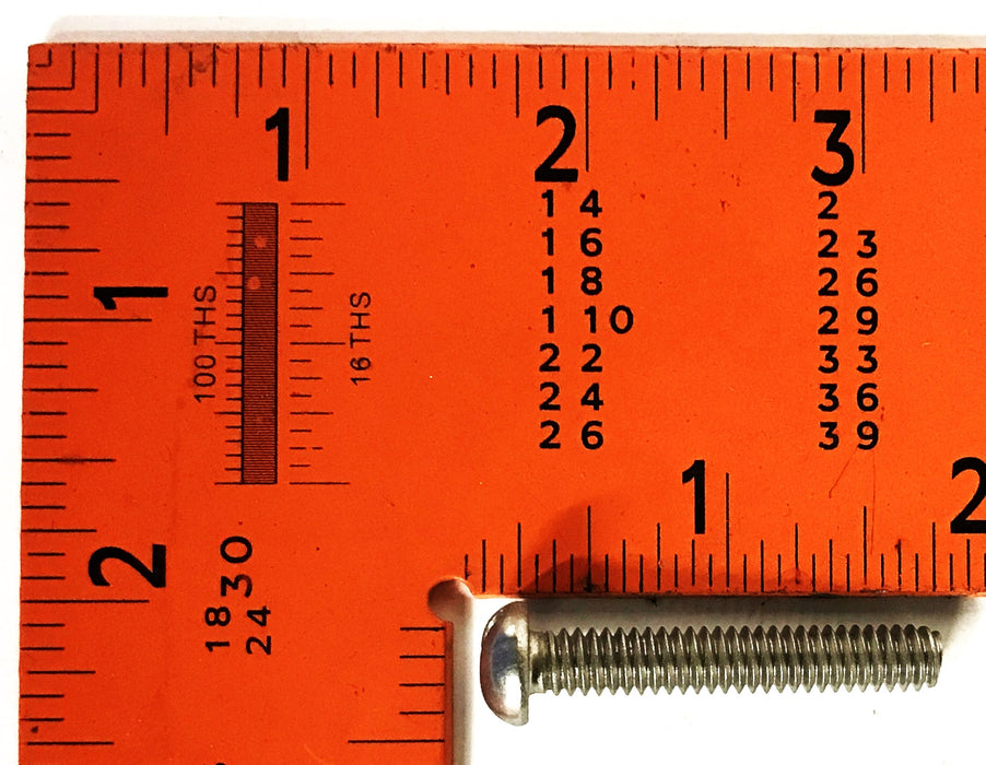 Unbranded 1/4-20 x 1-1/2 inch Round Head Slotted Machine Screw [Lot of 185] NOS