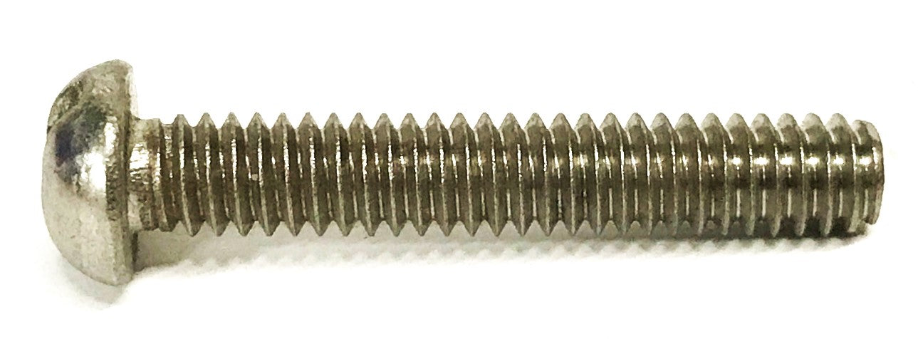 Unbranded 1/4-20 x 1-1/2 inch Round Head Slotted Machine Screw [Lot of 185] NOS