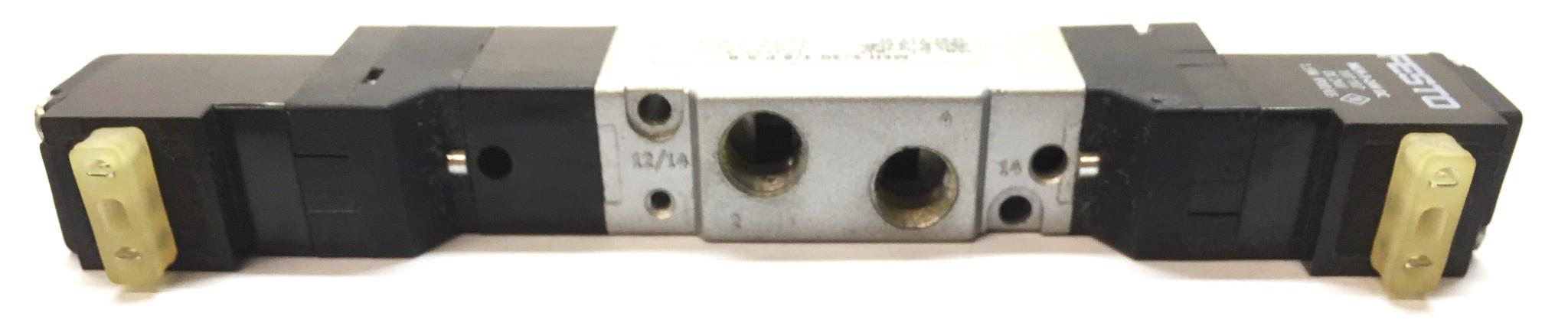 Festo Series: X702 Solenoid Valve MEH-5/3G-1/8-P-S-B (173144) USED
