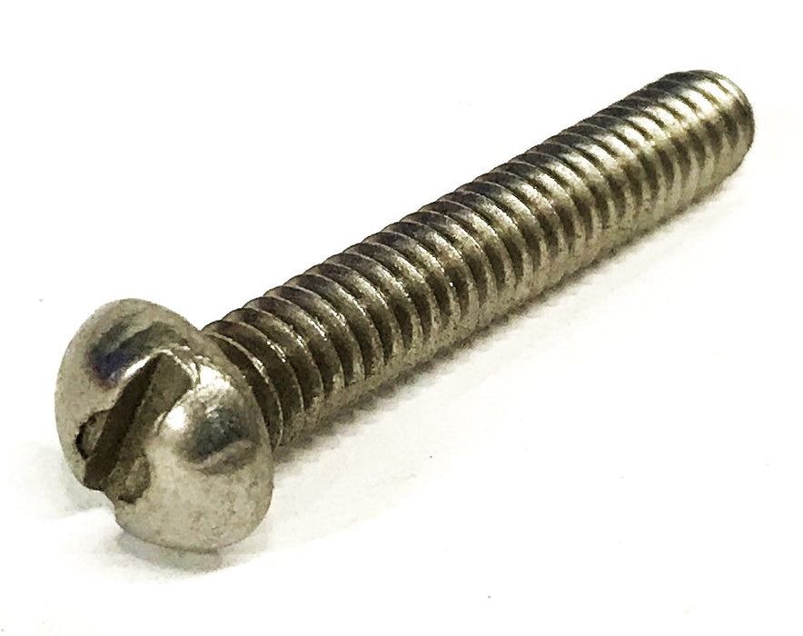 Unbranded 1/4-20 x 1-1/2 inch Round Head Slotted Machine Screw [Lot of 185] NOS