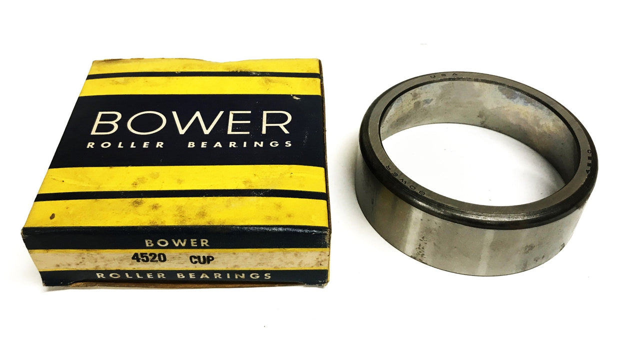 Bower Tapered Roller Bearing Cup 4520 NOS