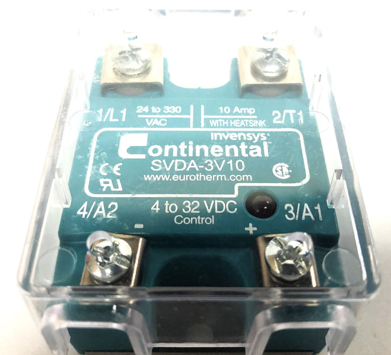 Continental Invensys Solid State Relay SVDA-3V10 USED