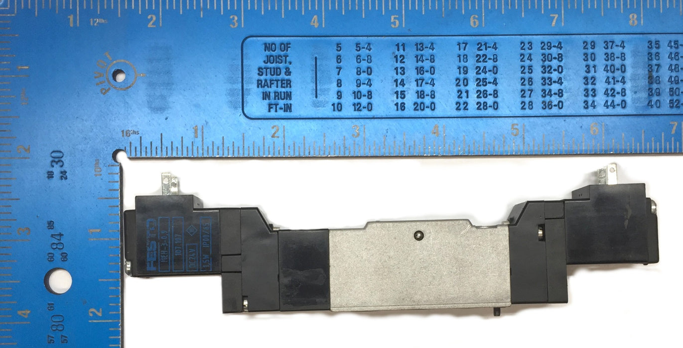 Festo Series: K702 Solenoid Valve MEH-5/3G-1/8-P-S-B (173144) USED