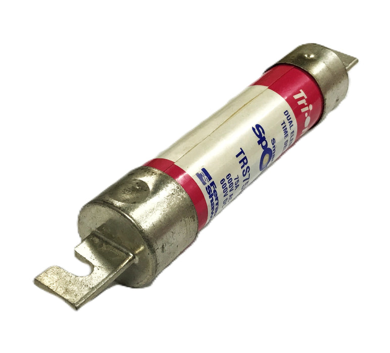 Ferraz Shawmut Duel Element Time Delay Fuse TRS75R [Lot of 2] NOS