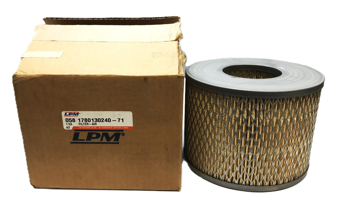 LPM Forklift Air Filter 1780130240-71 NOS