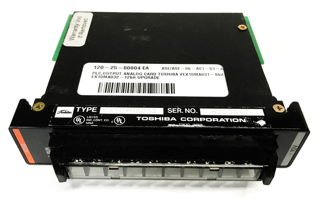 Toshiba Analog Output Module EX10*MAO32 NOS