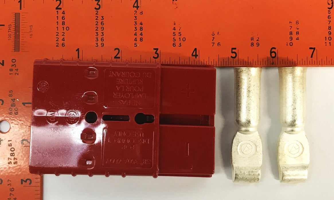 Total Source Red Connector Assembly LP317-1734 NOS