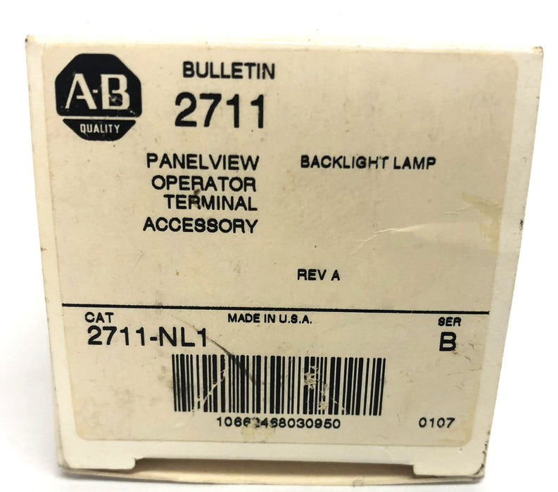 Allen-Bradley Panel View Backlight Lamp 2711-NL1 NOS