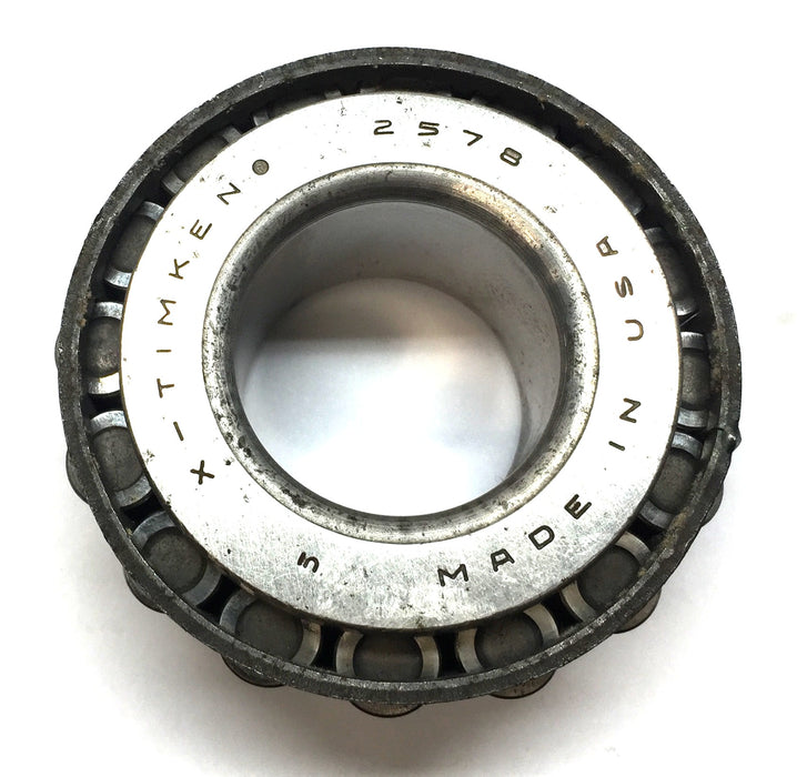 X-Timken Tapered Roller Bearing Cone 2578 (No Box) NOS