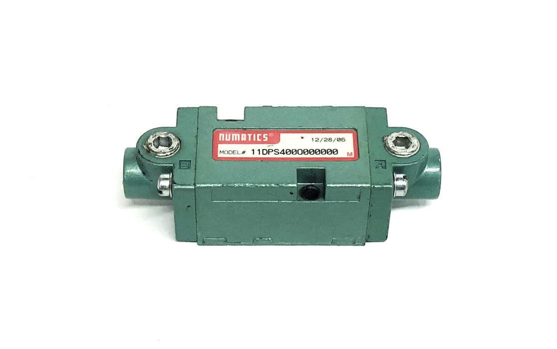 Numatics Solenoid Valve 11DPS400O000000 USED