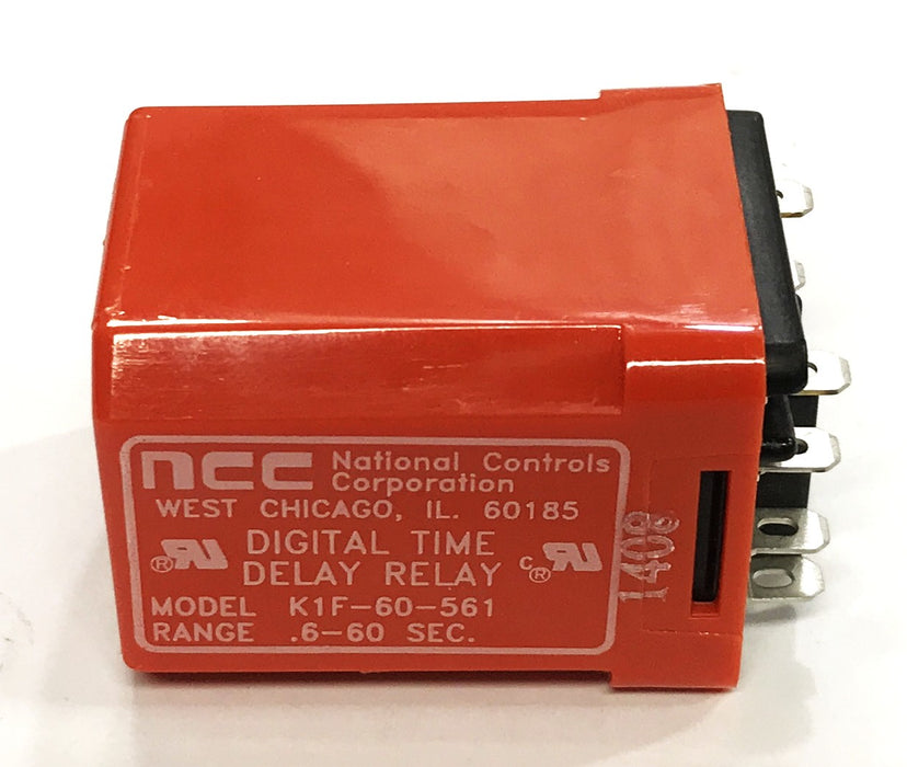 NCC Digital Time Delay Relay K1F-60-561 NOS