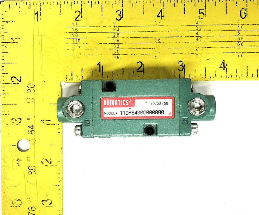 Numatics Solenoid Valve 11DPS400O000000 USED