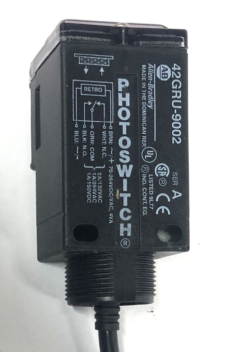Allen-Bradley Series A Photoswitch 42GRU-9002 USED