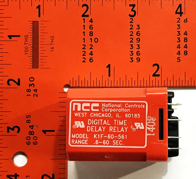 NCC Digital Time Delay Relay K1F-60-561 NOS