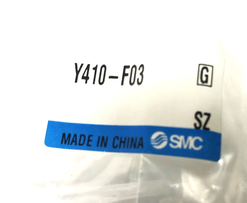 SMC T-Spacer Connector Y410-F03 (SZ) [Lot of 2] NOS