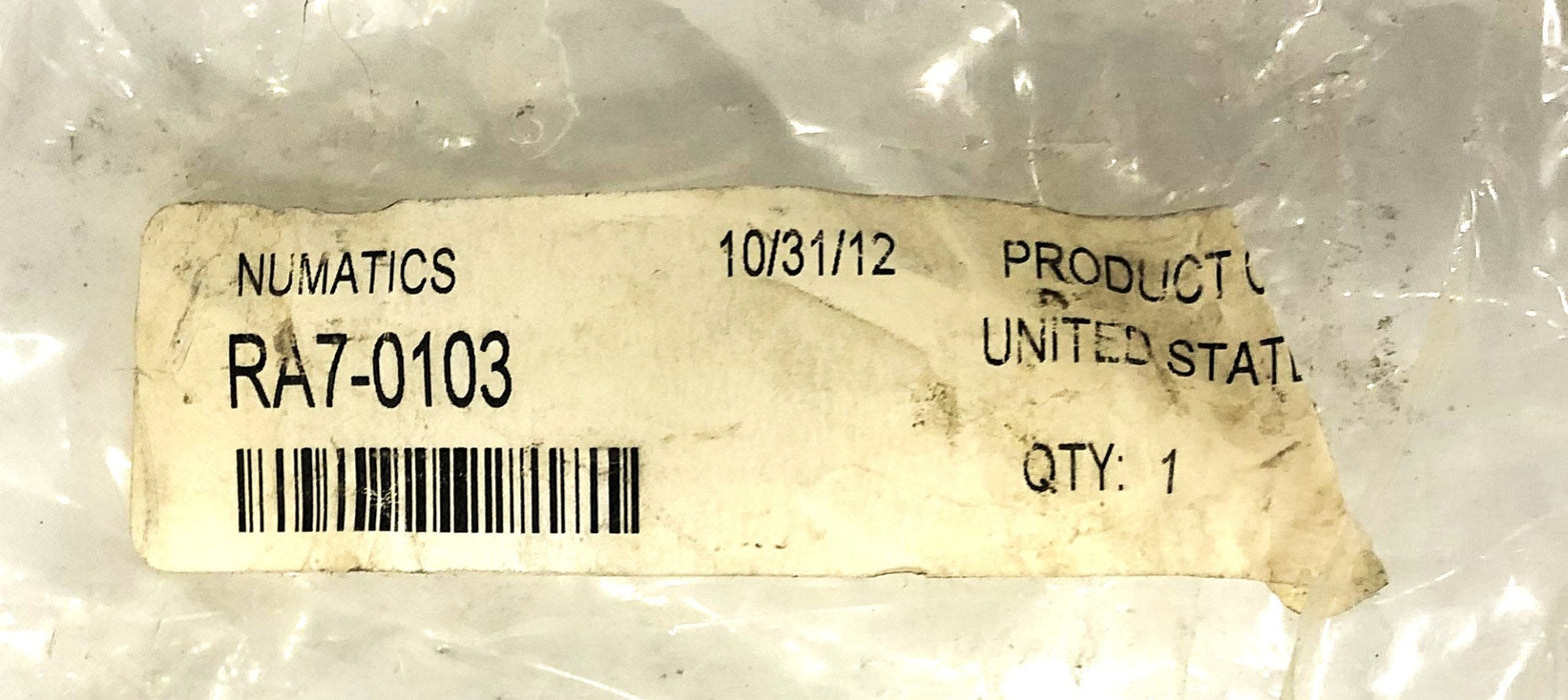 Numatics Pneumatic Relay Valve RA7-0103 NOS