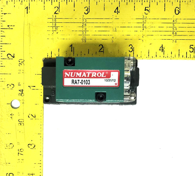Numatics Pneumatic Relay Valve RA7-0103 NOS