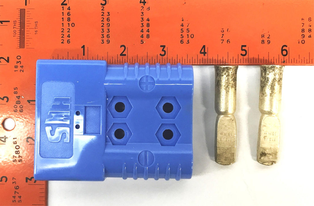 Total Source 35mm Blue Connector Assembly SY6375G2 [Lot of 3] NOS