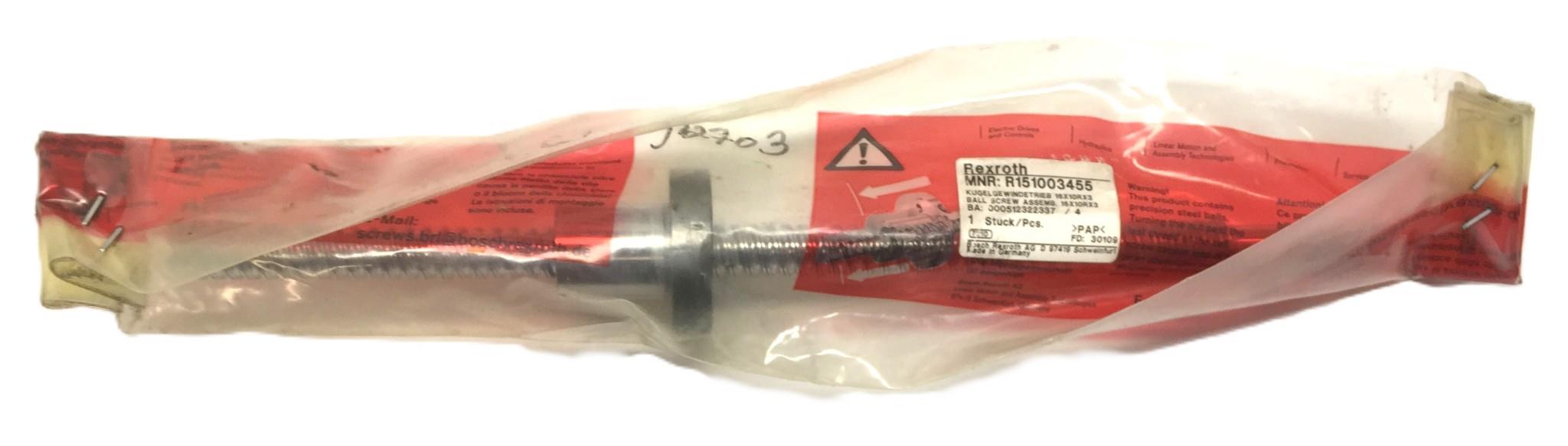 Rexroth Ball Screw Nut Assembly R151003455 NOS