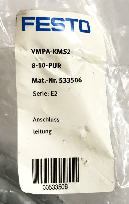 Festo Connection Cable VMPA-KM52-8-10-PUR NOS