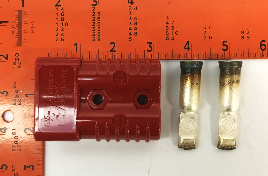 Total Source Red Connector Assembly LP317-1756 [Lot of 2] NOS