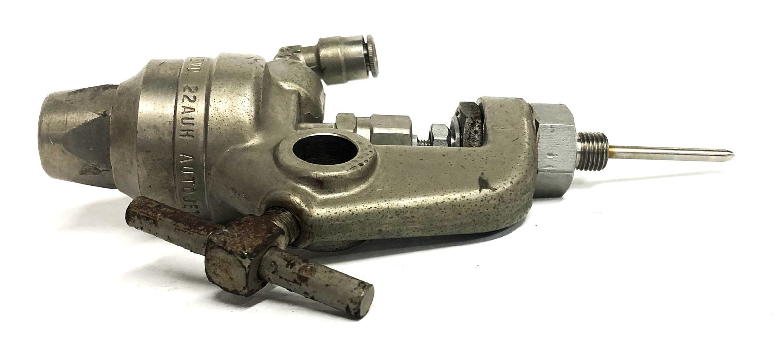 Spraying Systems Auto Jet Spray Gun With Needle And Elbow Fitting 22AUH USED