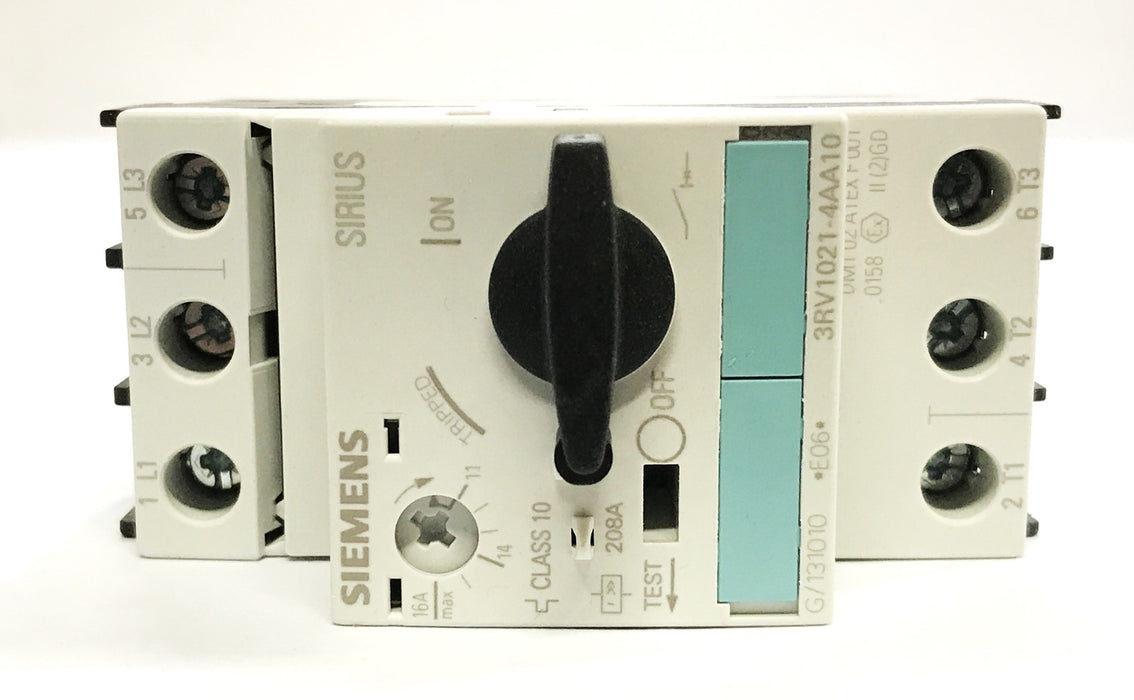 Siemens Circuit Breaker 3RV1021-4AA10 NOS
